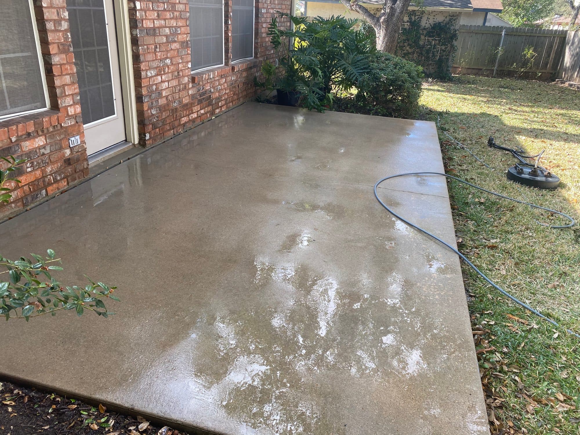 Concrete & Paver Sealing after