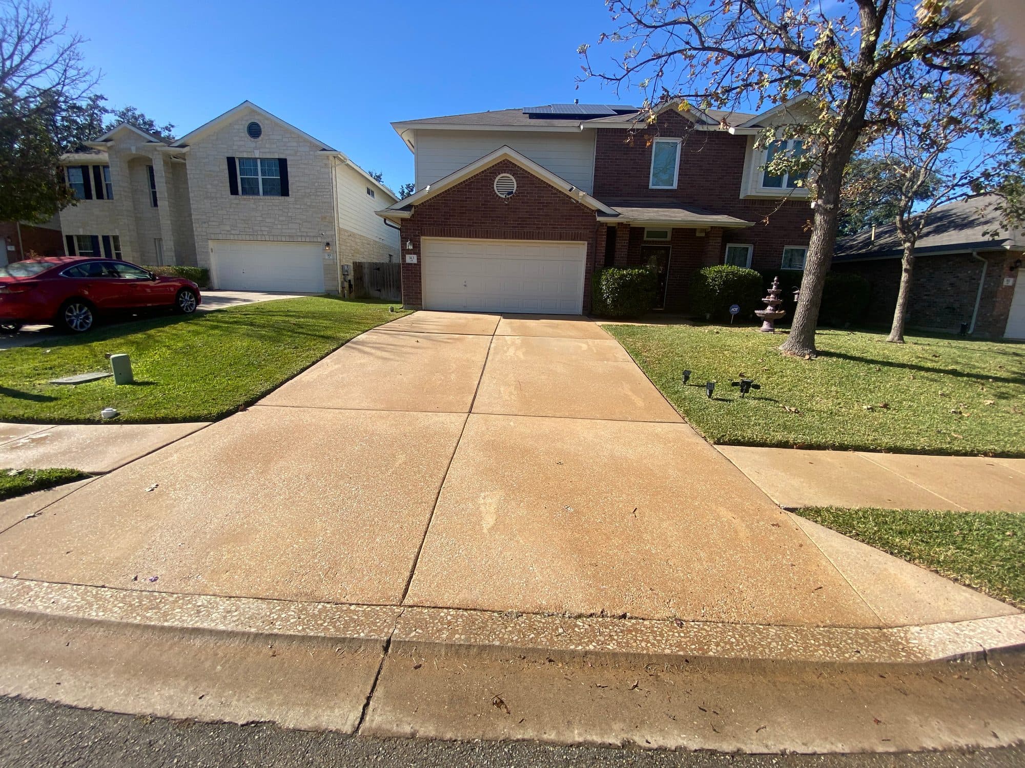 Concrete & Driveway Cleaning after