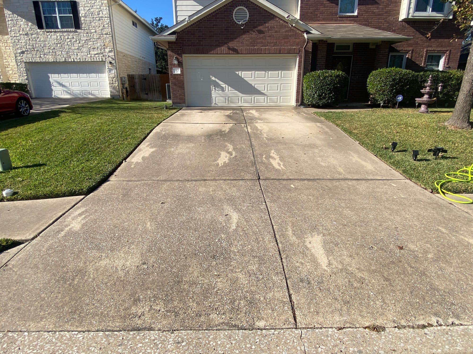 Concrete & Driveway Cleaning before